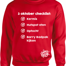 Barry-Checklist sweater